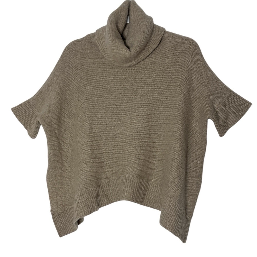 360 Cashmere Sweater Top‎ Women's Small Beige Oversized Cozy Outdoor Career